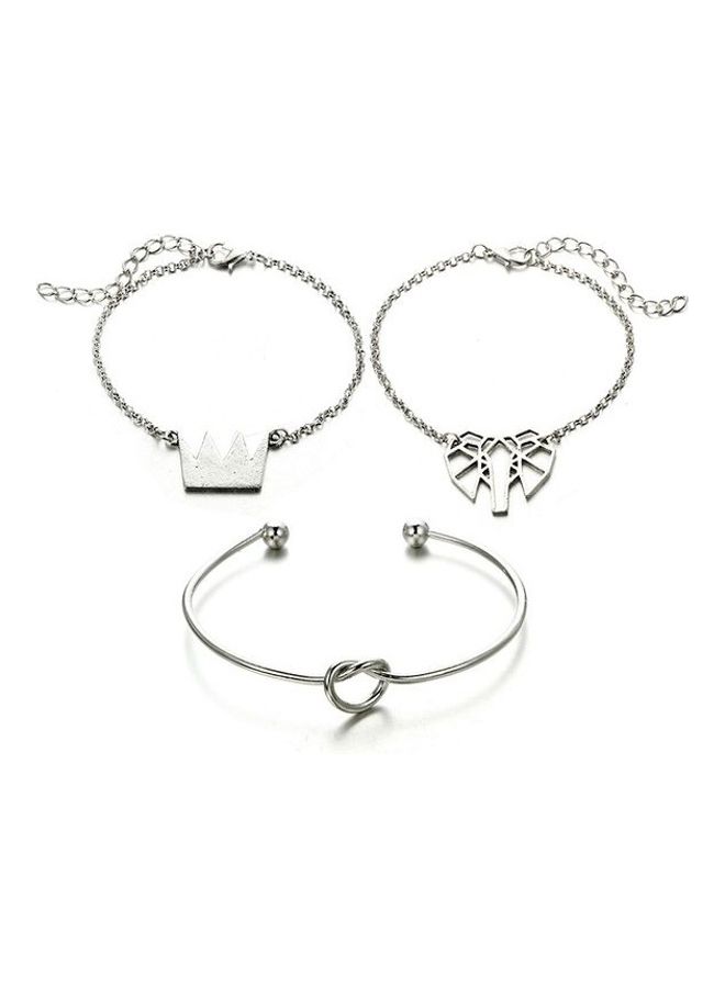 Generic - 3-Piece Fashion Bracelet Set - Image 1