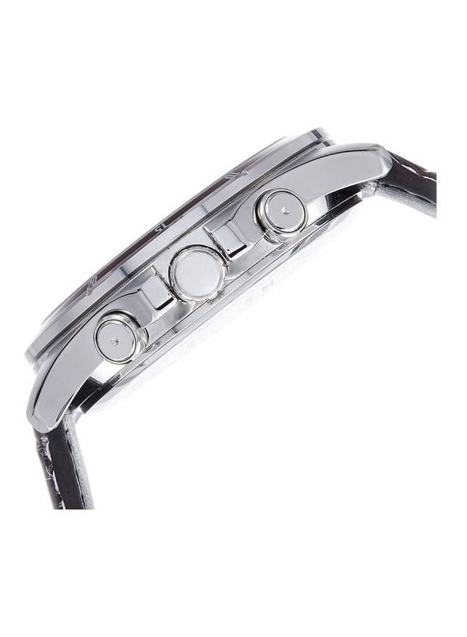 CASIO Men's Enticer Water Resistant Analog Watch Mtp-1374L-7A1 - 47 mm - Black - Image 4