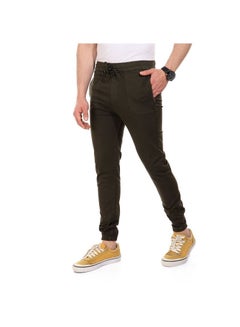 WHITE RABBIT Side Zipped Pockets Pants Olive  - Image 1