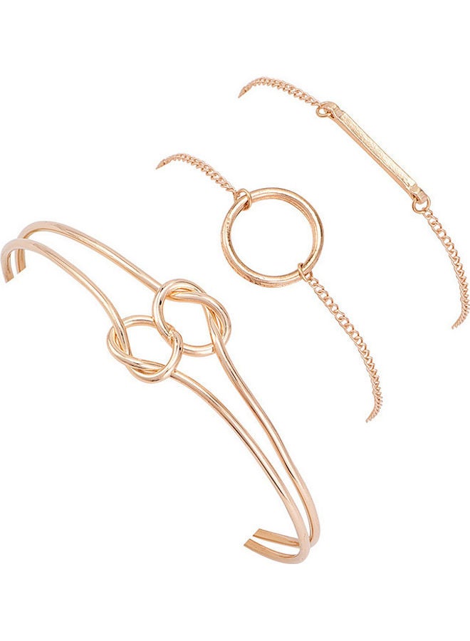 3-Piece Fashionable Bracelets 