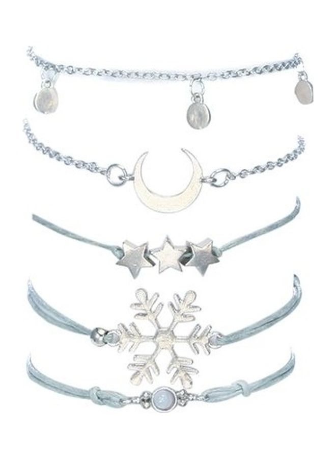 5-Piece Fashion Bracelet Set - Image 4