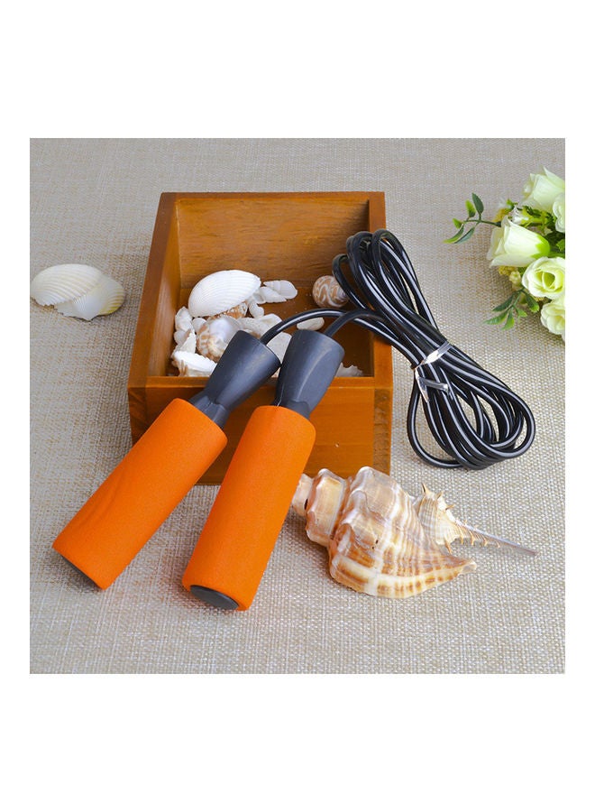 Generic Adjustable Sponge Handle Skipping Rope Cable 20 x 5 x 6cm  - Image 2