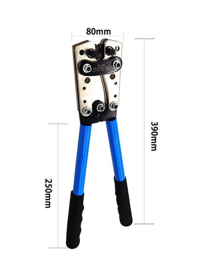 Generic Portable Professional Cable Crimping Plier Tool Blue/Silver  - Image 2