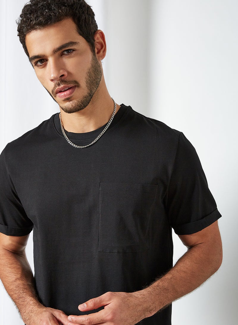Only & Sons Gavin T-Shirt Black - Image 4