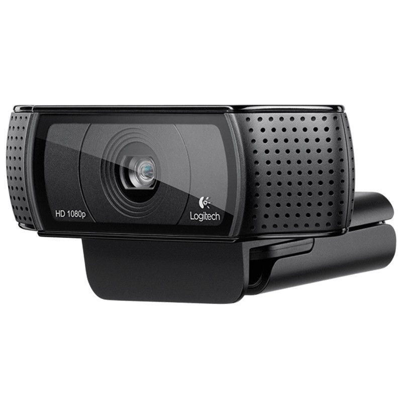 Logitech Camera Hd Pro Webcam C 920 Usb -Emea Black  - Image 3