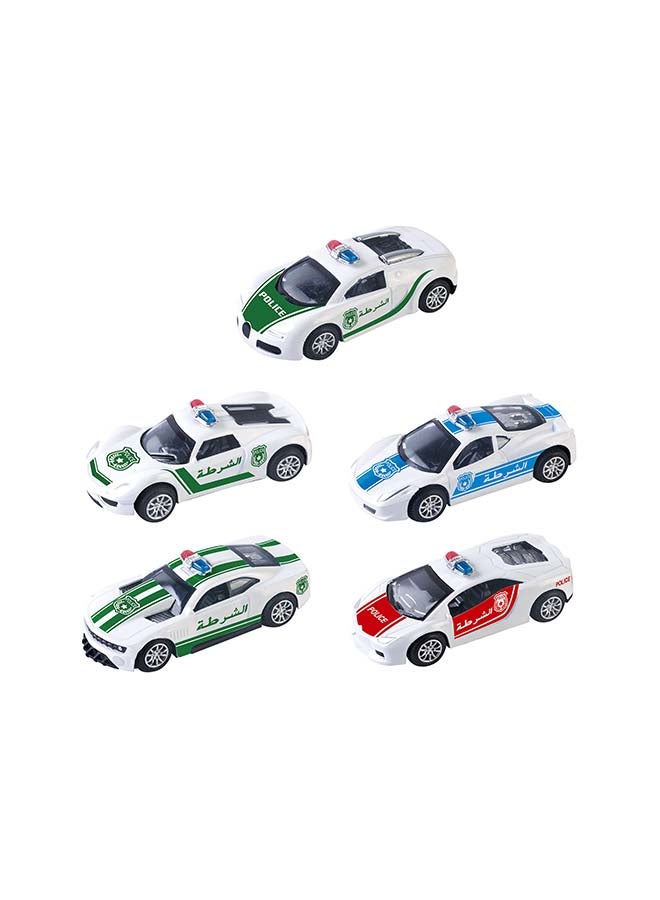 Power Joy V.Vroom Diecast Uae Police Car 5 in 1 - Image 2