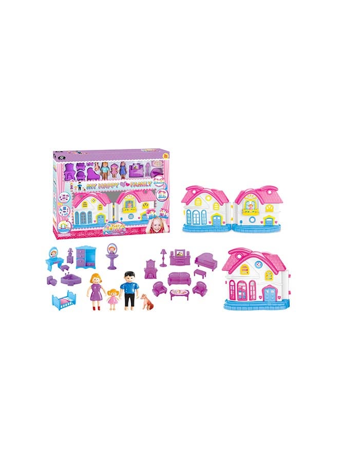 باور جوي لعبة ماي هابي فاميلي تعمل بالبطارية من بلاي هوم 45سم
