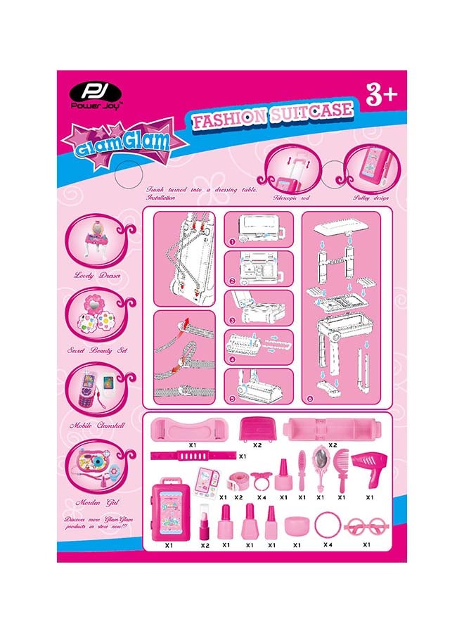 Power Joy Glam Fashion Suitcase 52cm - Image 3