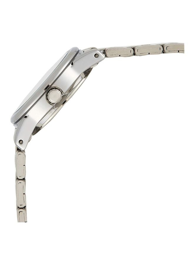 كاسيو ساعة يد بعقارب مقاومة للماء طراز LTP-V001D-1 - مقاس 25 مم - لون فضي للنساء - Image 3