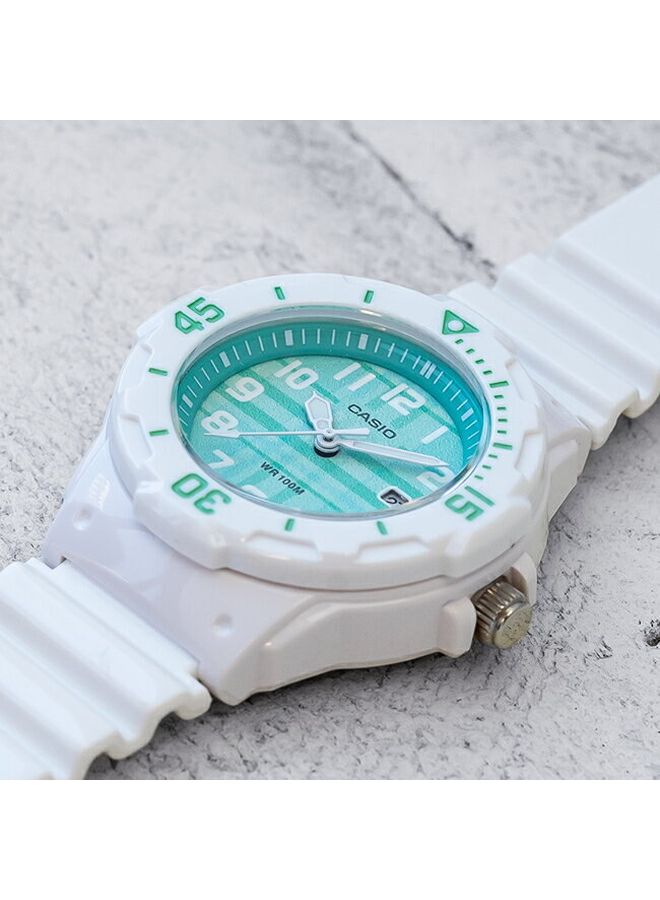 CASIO Women's Youth Analog Watch LRW-200H-3C - 34 mm - White - Image 5