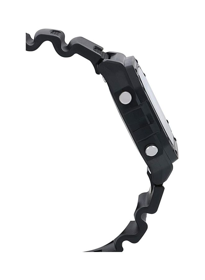 كاسيو ساعة يد رقمية كاجوال W-218H-1AVEF - مقاس 44 مم - لون أسود للرجال - Image 4