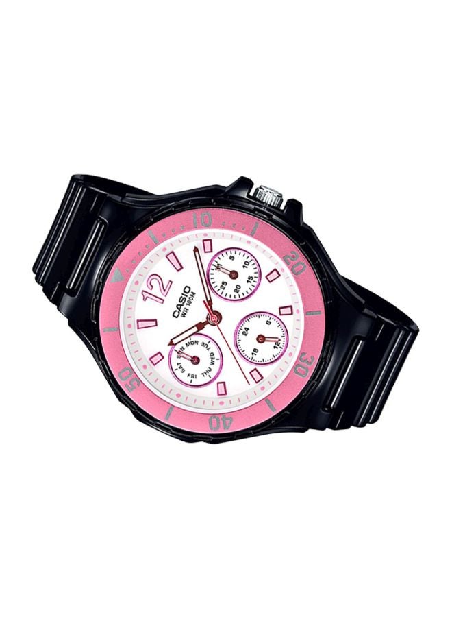 كاسيو ساعة يد بعقارب مقاومة للماء طراز LRW-250H-1A3VEF - مقاس 44 مم - لون أسود للنساء - Image 5