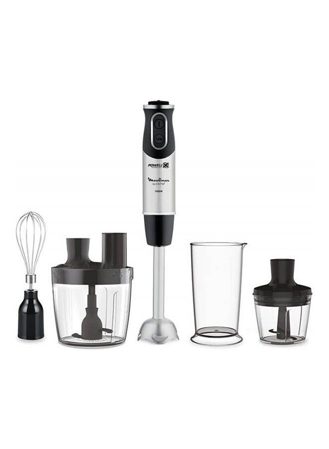 Moulinex Quickchef Hand Blender 3.0 L 1000.0 W DD65J810-B Silver/ Black 