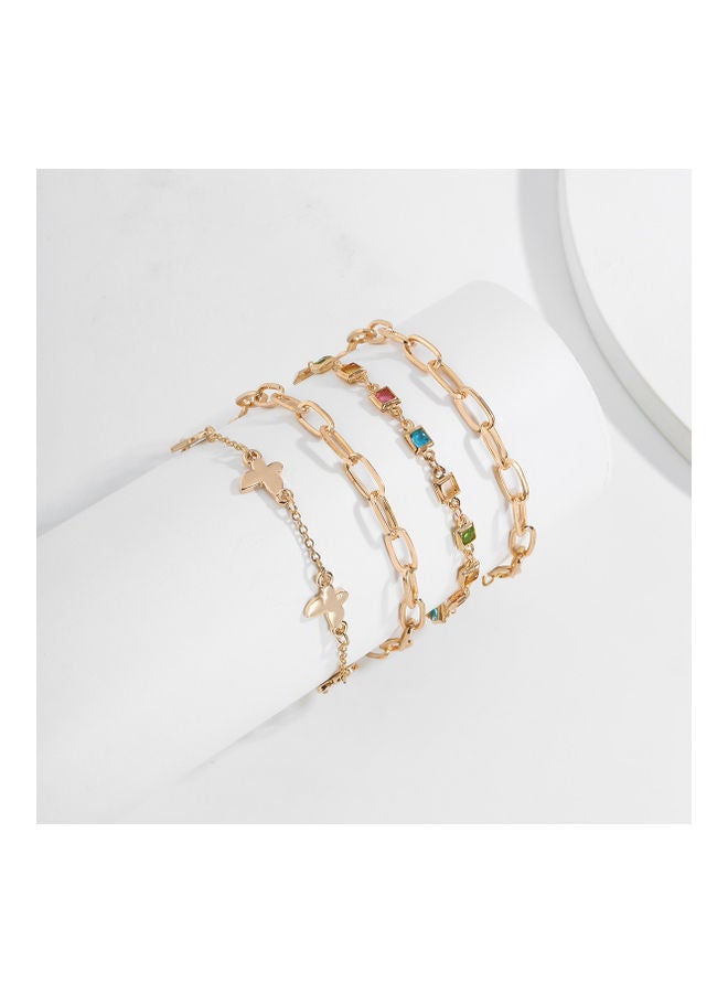 4-Piece Fashion Bracelets Set  - Image 1