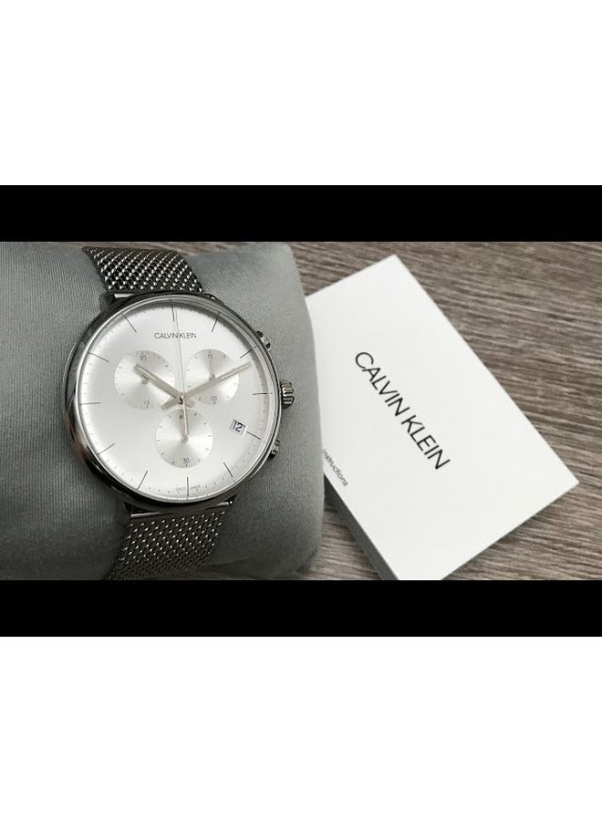 CALVIN KLEIN - Men's High Noon Water Resistant Chronograph Watch K8M27126 - Image 1