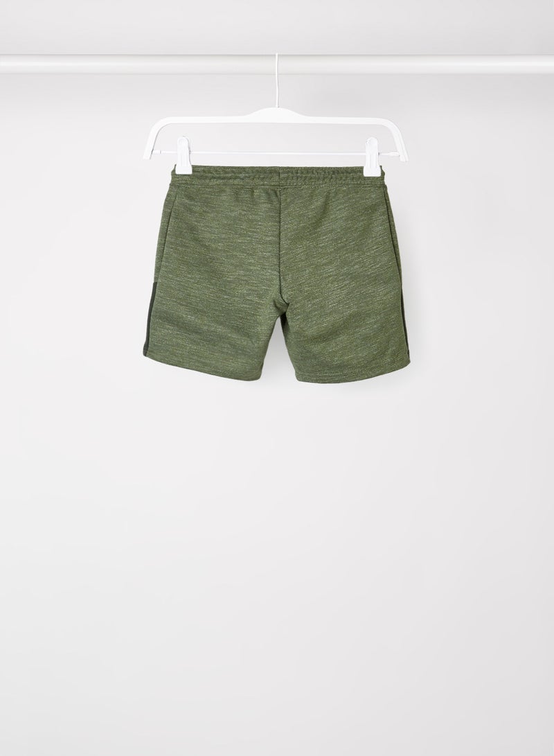 JACK & JONES - Teen Kobe Sweat Shorts Oil Green - Image 1