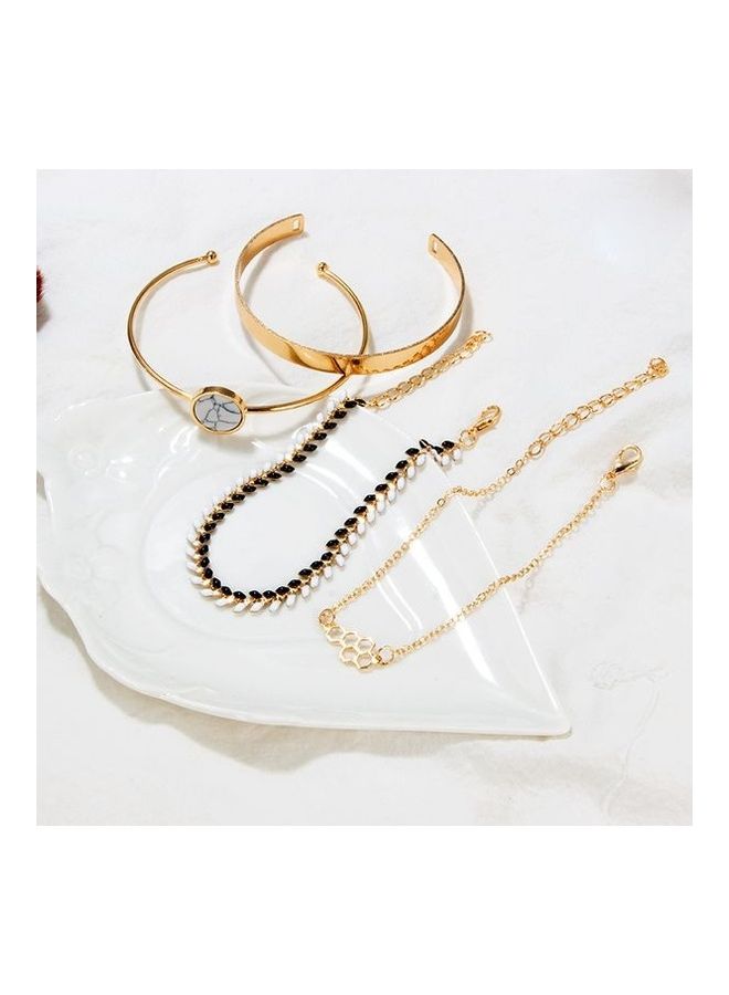 4-Piece Fashion Bracelets Set  - Image 3