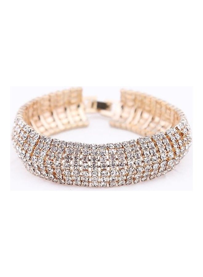 Simple Rhinestone Decor Elegant Bracelet  - Image 2