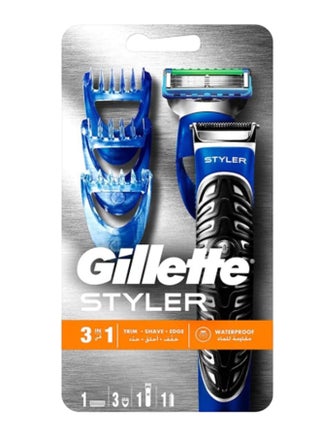 All Purpose Fusion Proglide Styler Beard Trimmer And Power Razor Multicolour - v1619446779/N11293635A_1