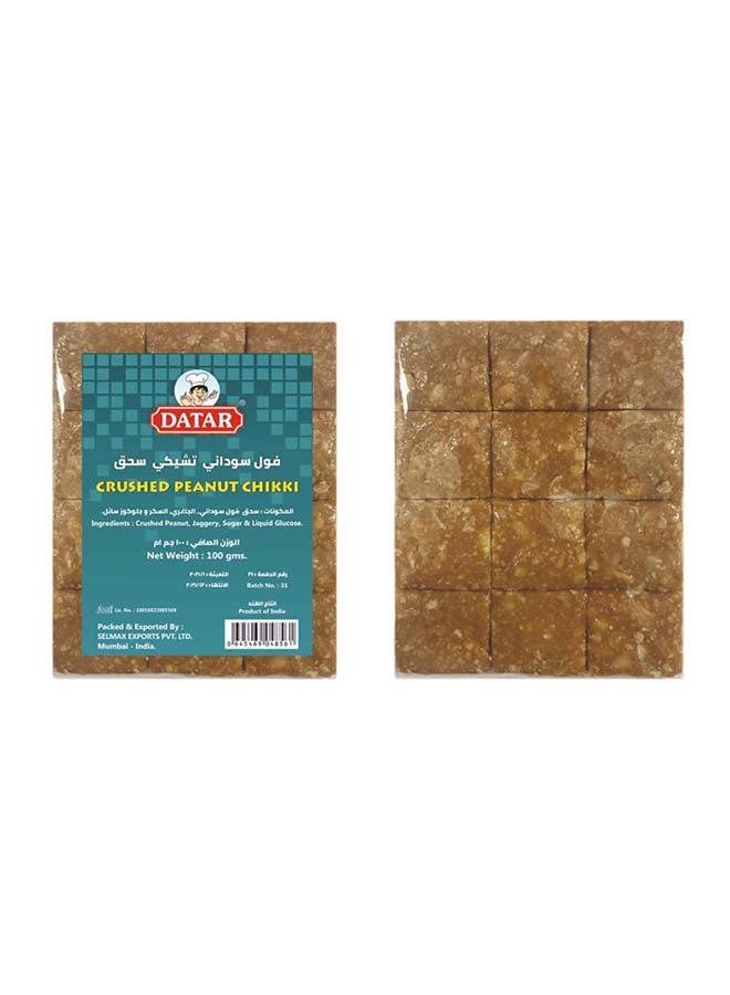 Crushed Peanut Chikki 100grams