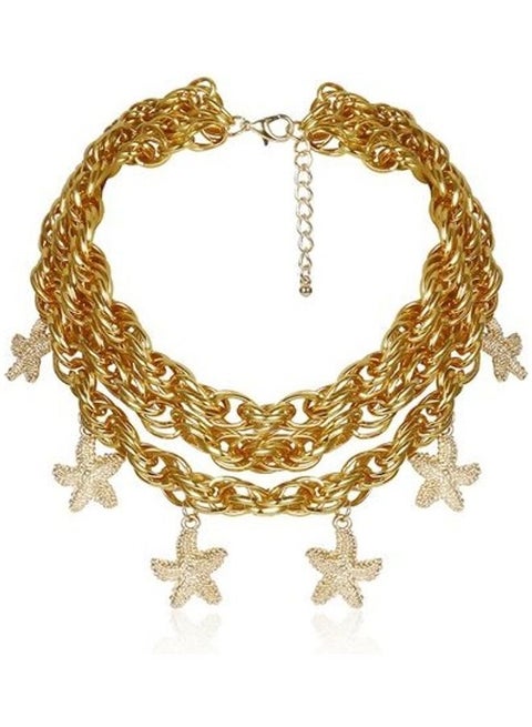 Starfish Pattern Multi-Layer Necklace