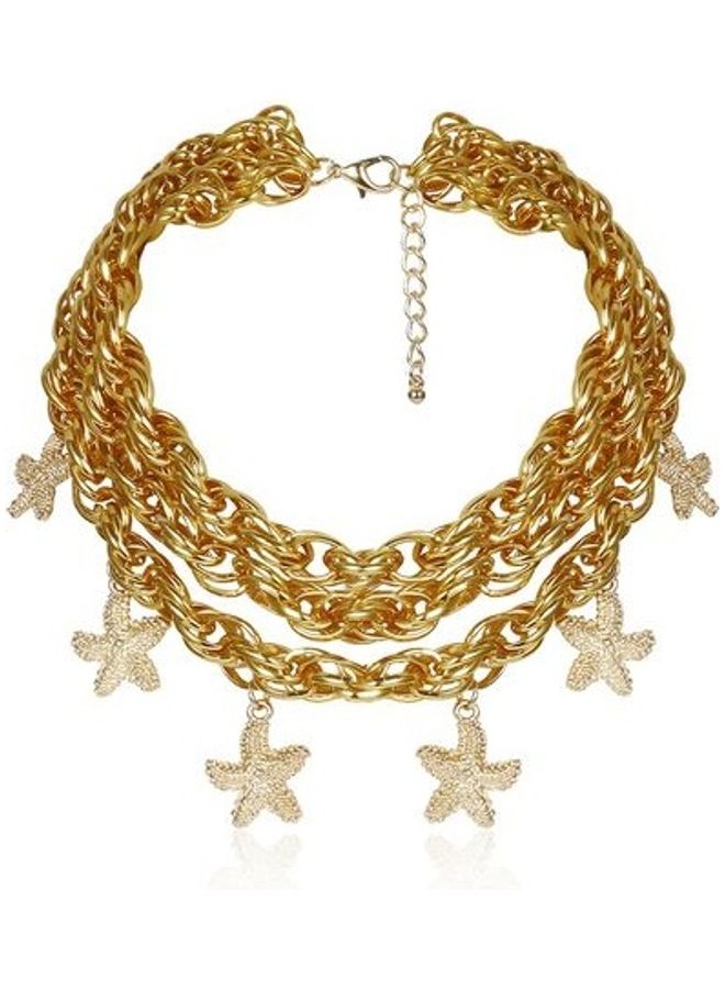 Starfish Pattern Multi-Layer Necklace