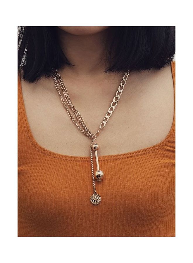 Women's Eye Design Sweater Chain - Image 3