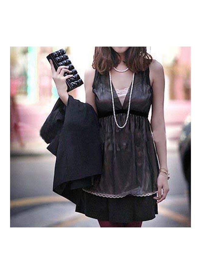 Women's Sweater Pearl Necklace - Image 5