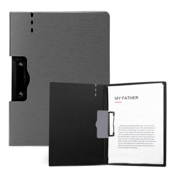 Deli Plastic Clipboard Black  - Image 2