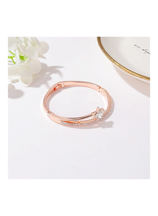 Women's Rhinestone Zircon Star Simple Bracelet  - Image 1