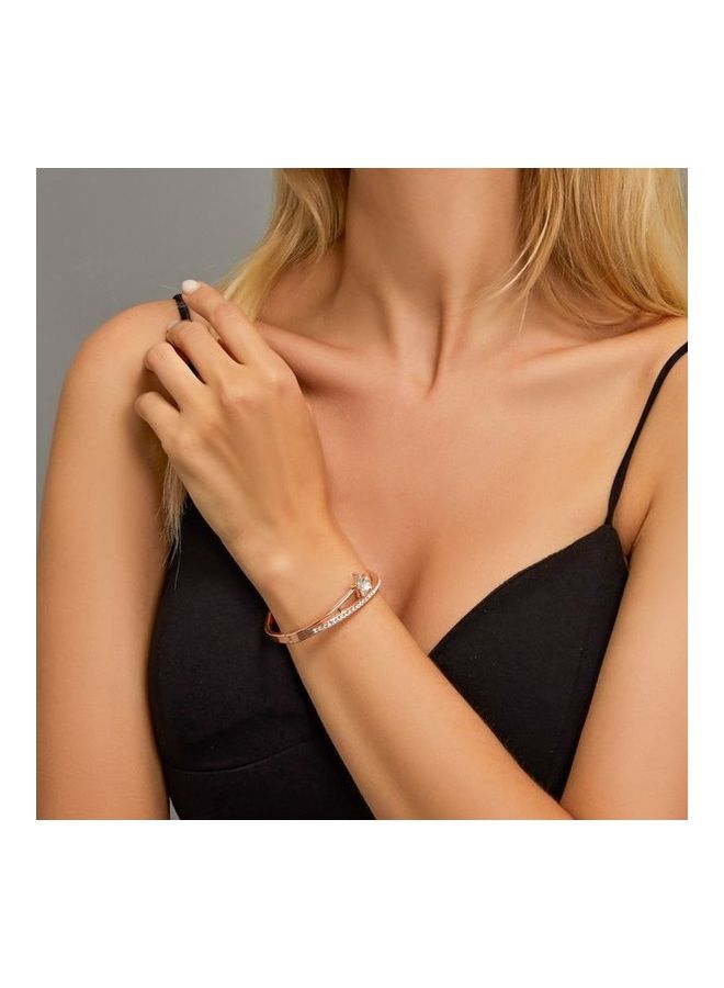 Women's Rhinestone Zircon Star Simple Bracelet  - Image 3