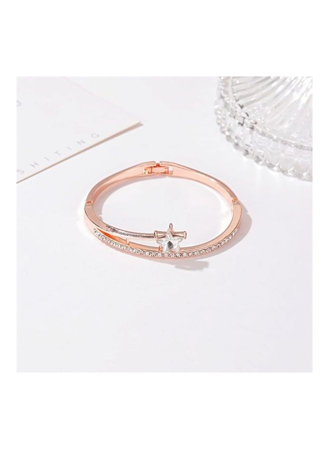 Women's Rhinestone Zircon Star Simple Bracelet  - Image 2