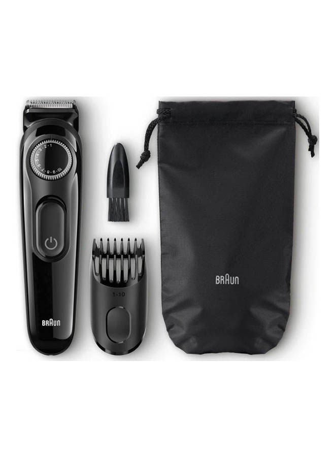 براون آلة BT لتشذيب اللحية بصورةٍ مثالية وبسهولةٍ وسرعة ودقة أسود
