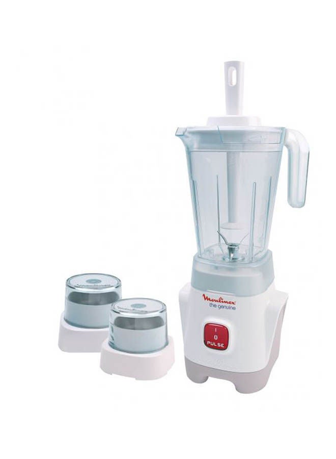 Moulinex The Genuine Mixer Grinder LM2421EG 1.25 L 400.0 W LM2421EG White  - Image 1