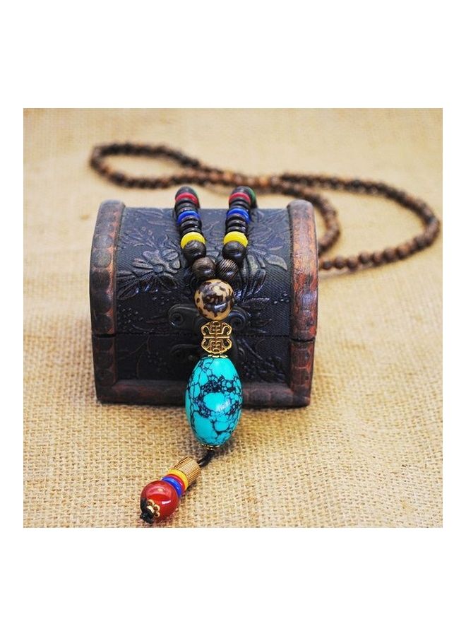 Women's Sweater Retro Ethnic Simple Long Necklace - Image 3