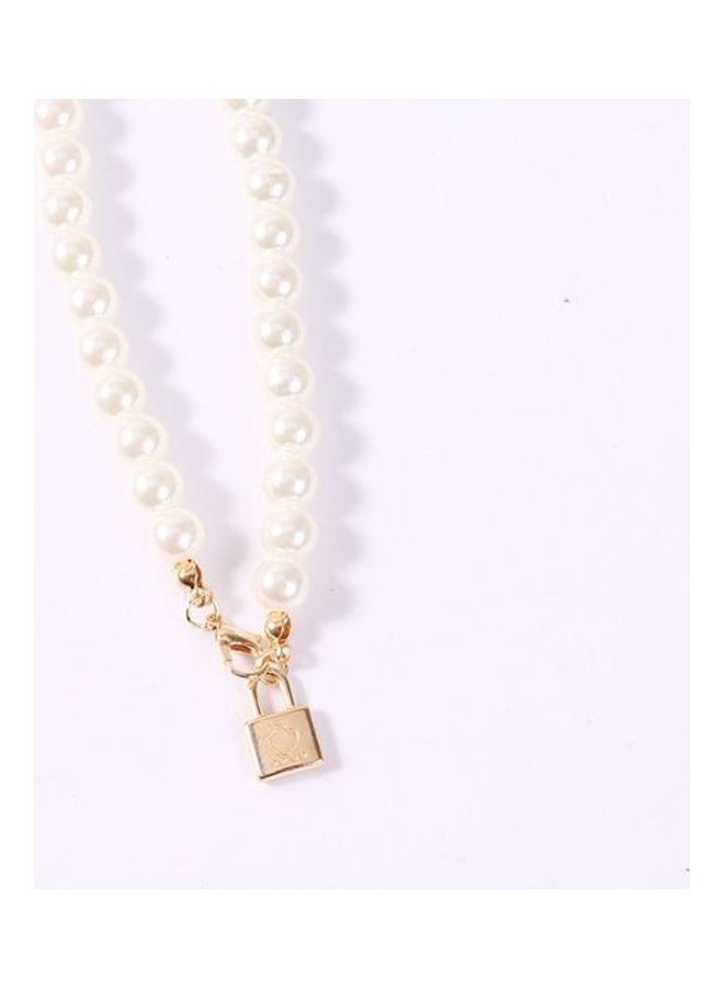 Pearl Design Fashion Necklace  - Image 4