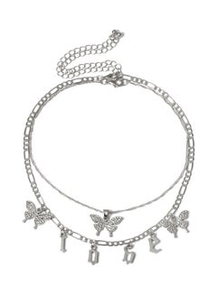 Butterfly Letter Sweet Fashion Necklace