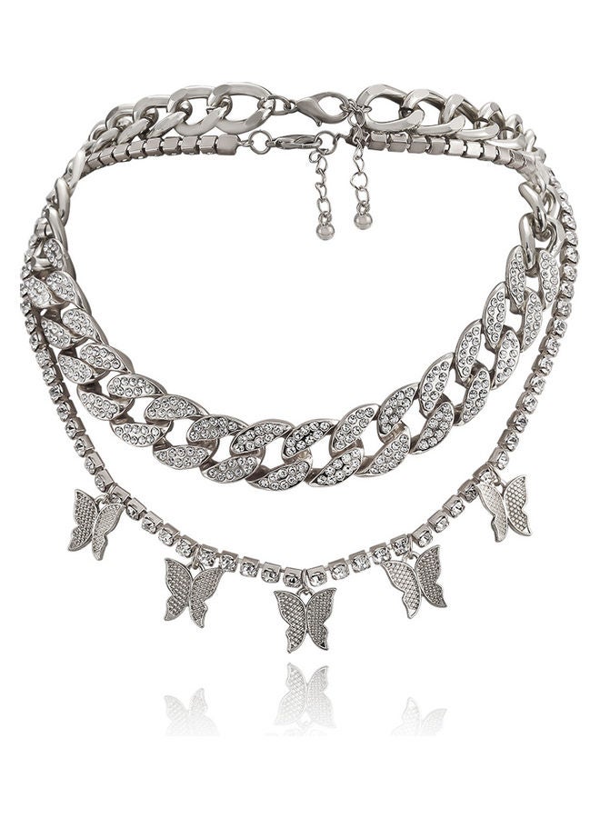 Generic - Women's Multi-layer Chain Butterfly Decor Necklace - Image 1