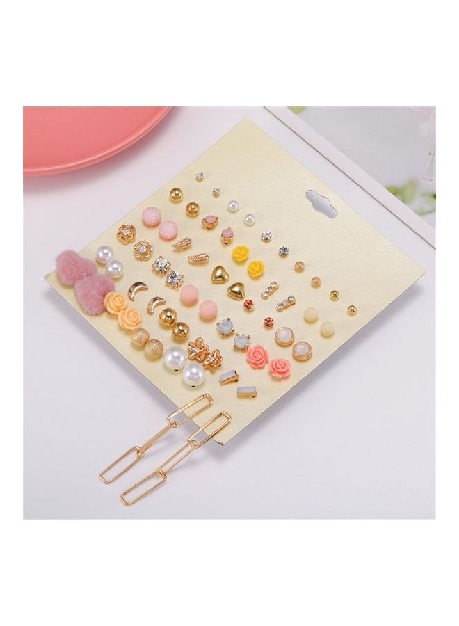 30-Pair Elegant Fashion Earrings Set - v1619461519/N46975352A_2