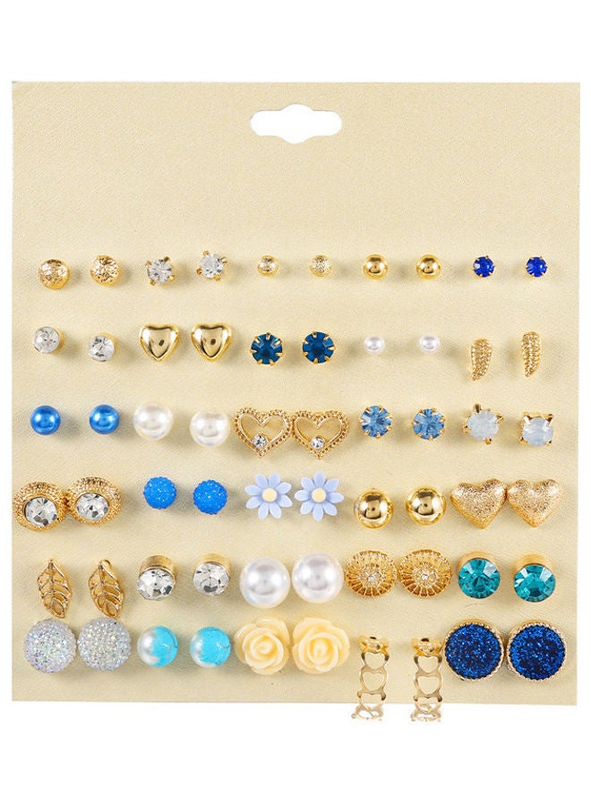 Generic - 30-Pair Elegant Fashion Earrings Set - Image 1