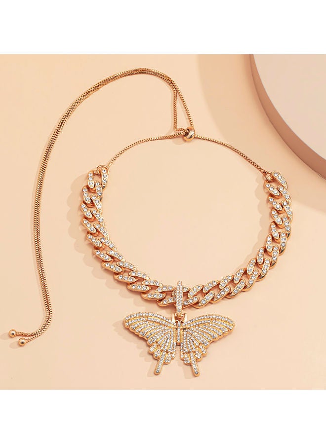 Butterfly Pattern Women's Fashion Necklace