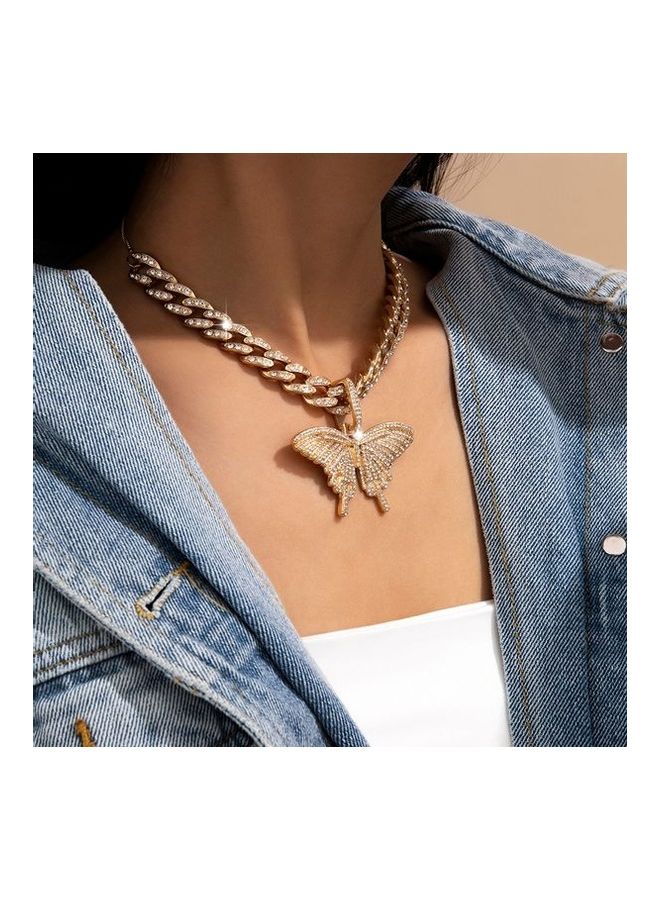 Butterfly Pattern Women's Fashion Necklace