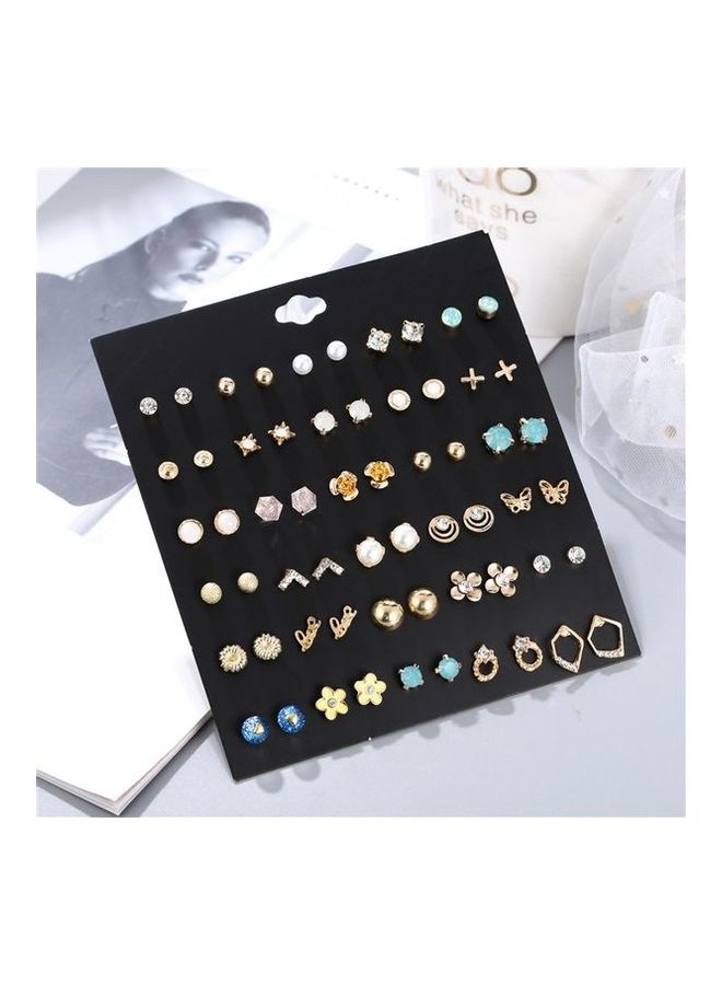 Generic - 30-Pair Elegant Fashion Earrings Set - Image 1
