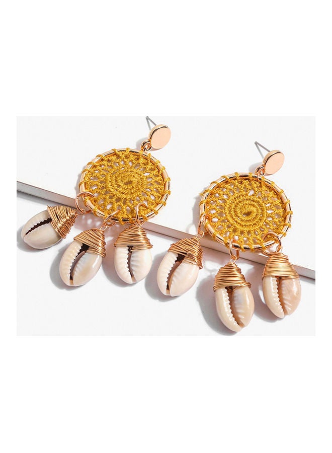 Bohemian Circle Shell Dreamnet Fashion Earrings 