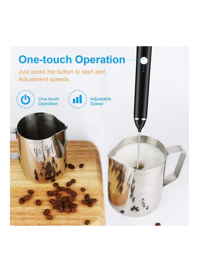 شو وو طقم مكون من قطعتين من خلاط الحليب وخفاقة الحليب - Image 2