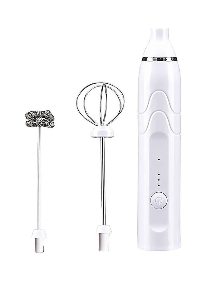XiuWoo - 3-Piece Electric Milk Frother And Whisk Set 1 W W30 Multicolour - Image 1