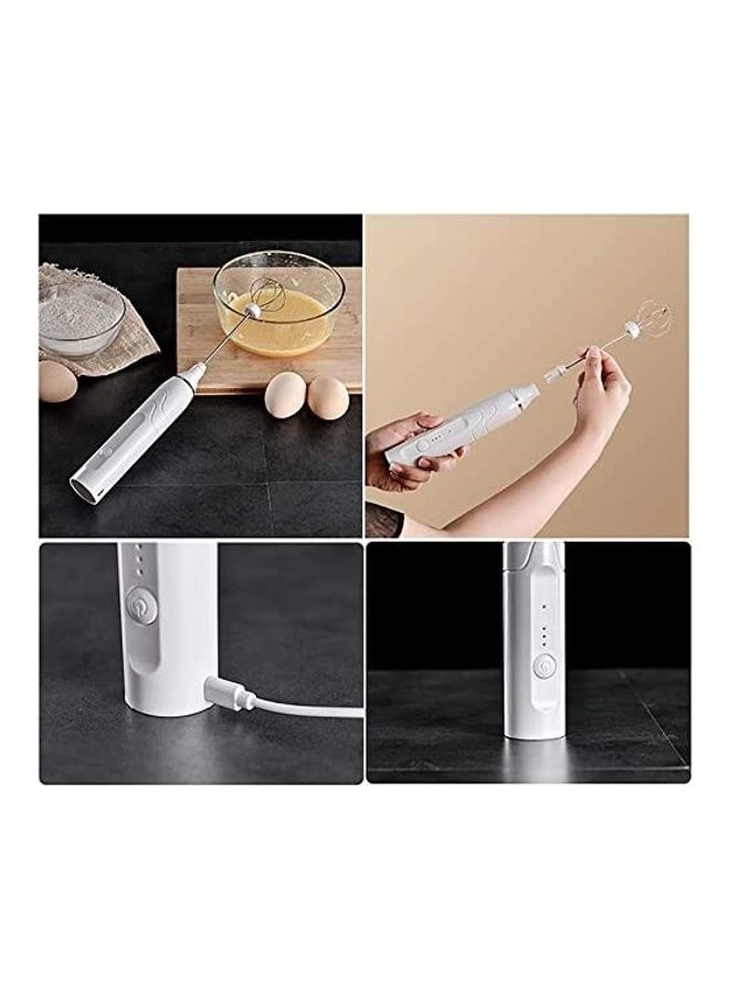 XiuWoo - 3-Piece Electric Milk Frother And Whisk Set 1 W W30 Multicolour - Image 1