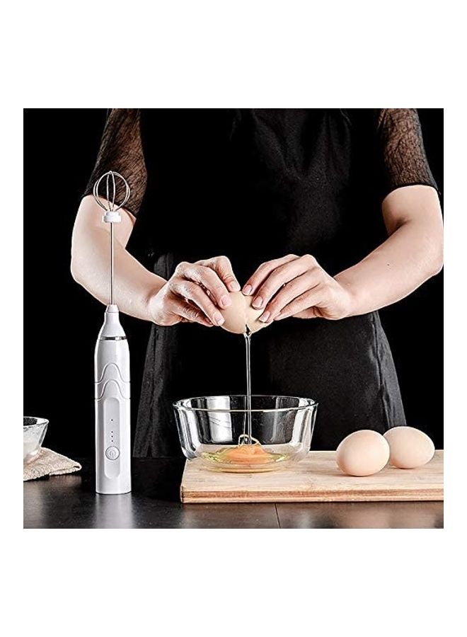 XiuWoo - 3-Piece Electric Milk Frother And Whisk Set 1 W W30 Multicolour - Image 1