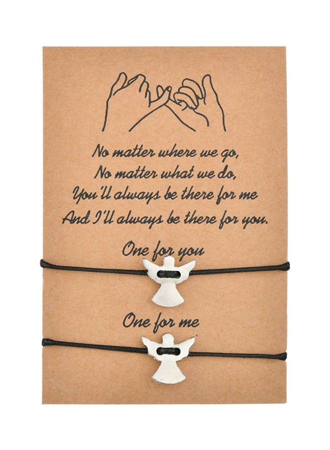 2-Piece Retro Bird Woven Bracelets  - Image 2
