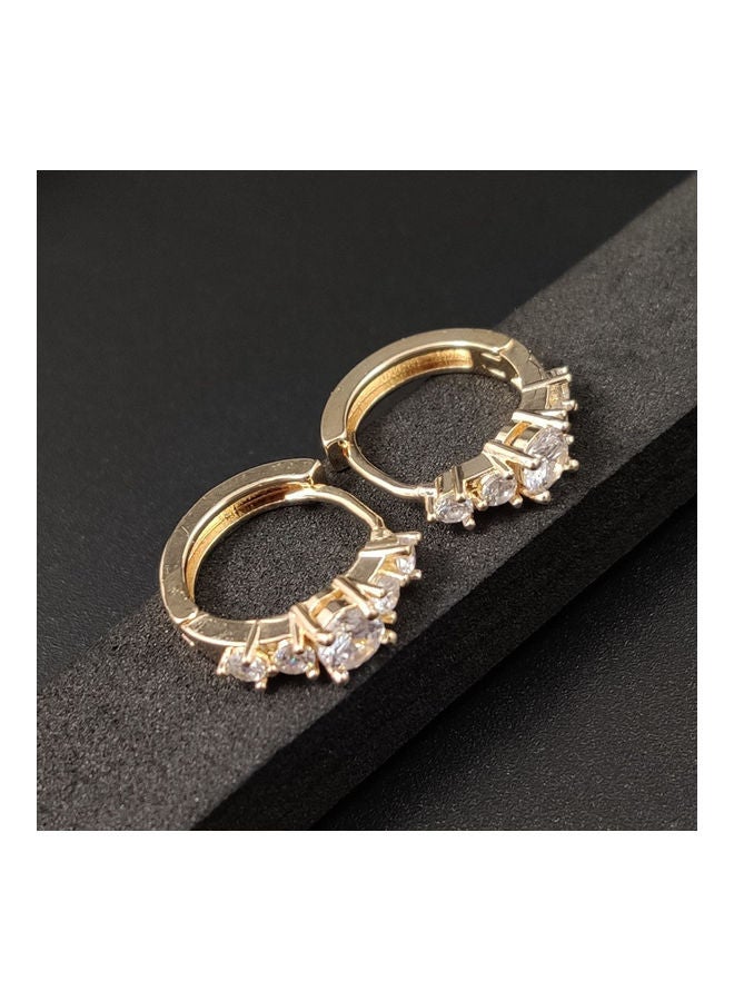 Generic - Elegant Ring Shaped Sterling Earrings - Image 1